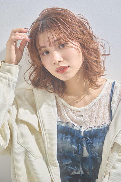 コッパーベージュくびれミディ 